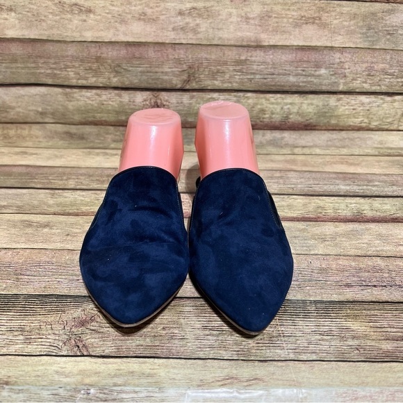 Jenni Kayne Blue Suede Mules - Picture 5 of 8